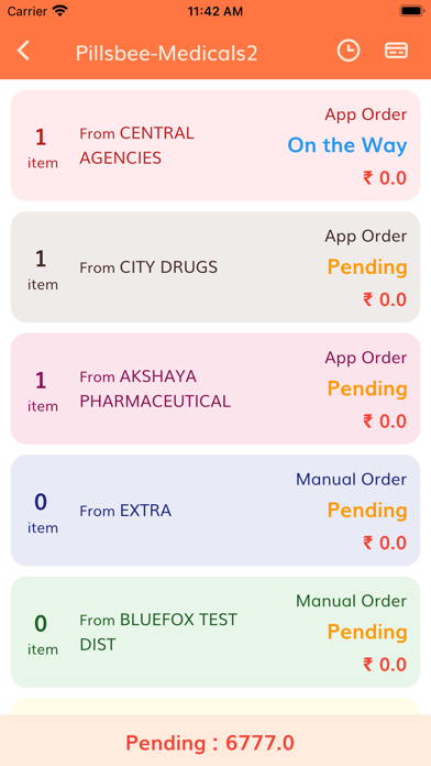 Pillsbee Delivery Partner Screenshot