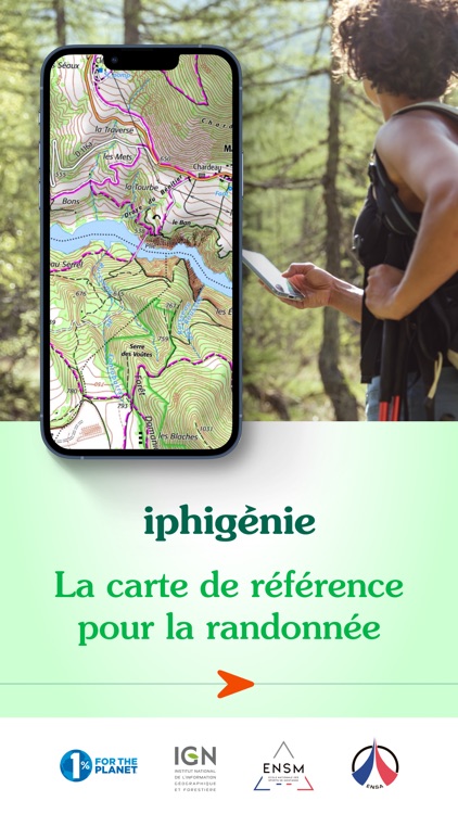 Iphigénie | The Hiking Map App