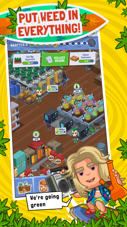 #5. High Tide: Weed Game (iOS) 由: Hazy Arts LLC