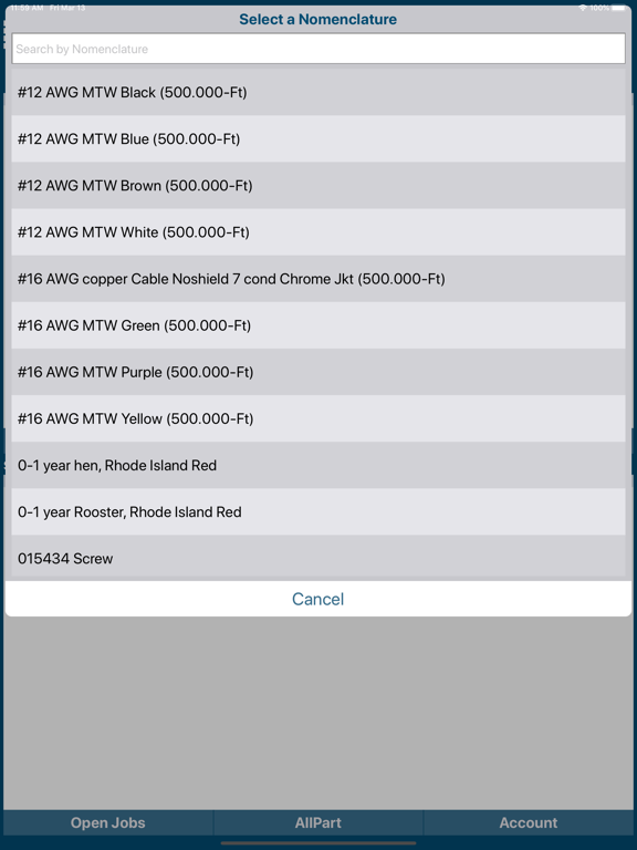 585 Mobile iPad screenshot 2 - Productivity app
