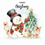 Cute Watercolor Christmas App Contact