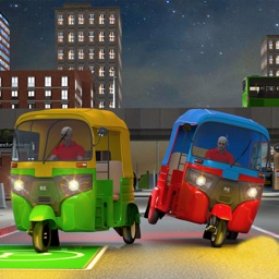 Auto Rickshaw Driving Games 3D