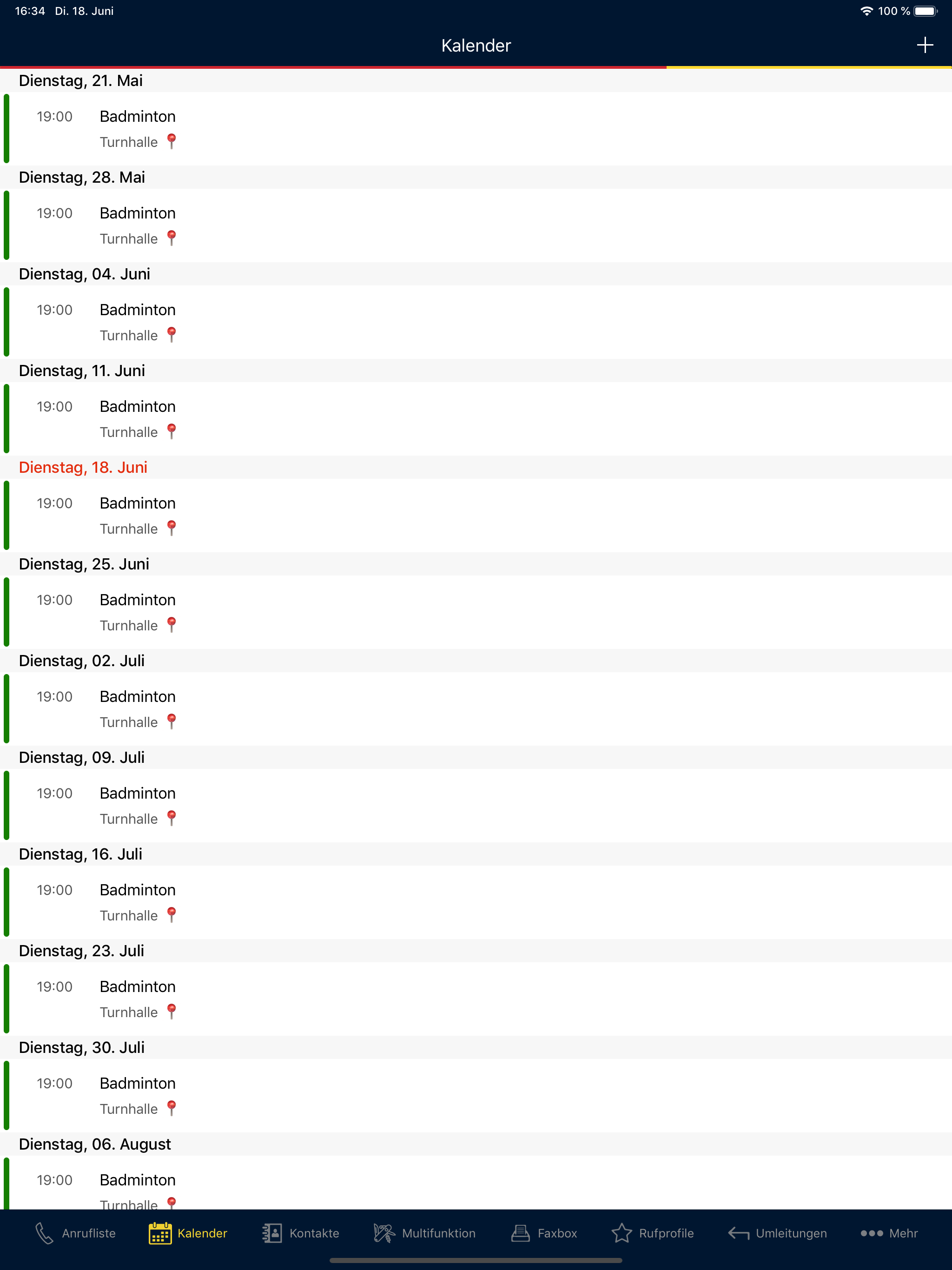 AGFEO Dashboard