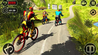 Superhero BMX Bicycle Stunts Screenshot