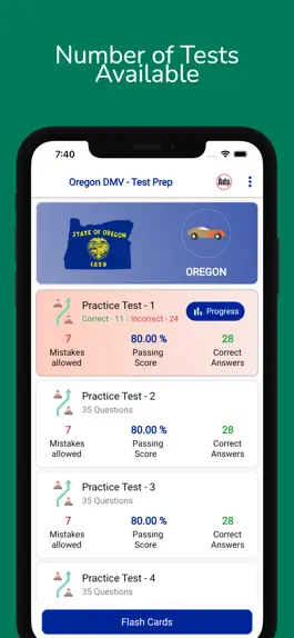 Game screenshot Oregon DMV Permit Practice hack