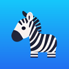 Zebra & Blur Background Photo. - Dmitriy Biserov