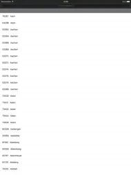PLZ Finder Deutschland ipad bilder 0