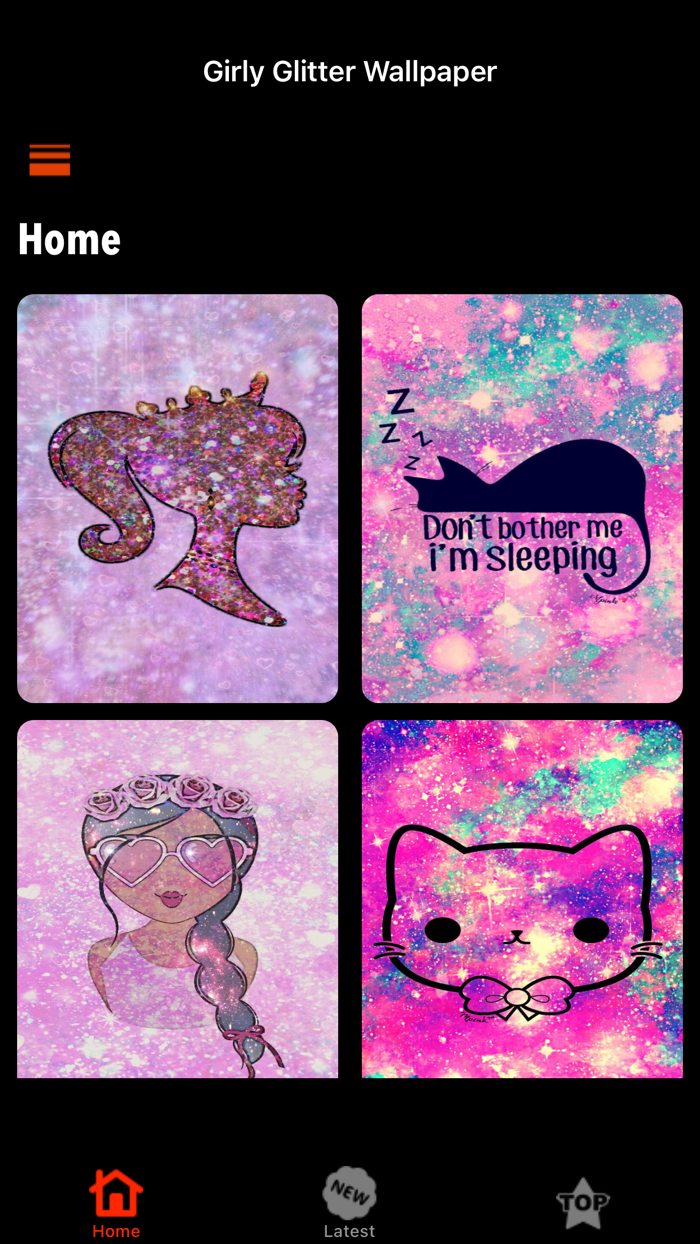 Girl Glitter Wallpaper - HD