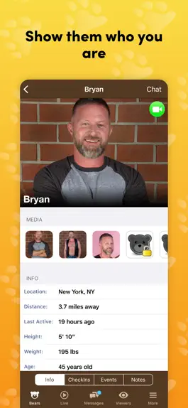Game screenshot GROWLR: Gay Bears Near You apk