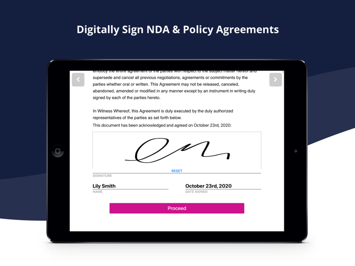 e-Reception Book - Visitor App