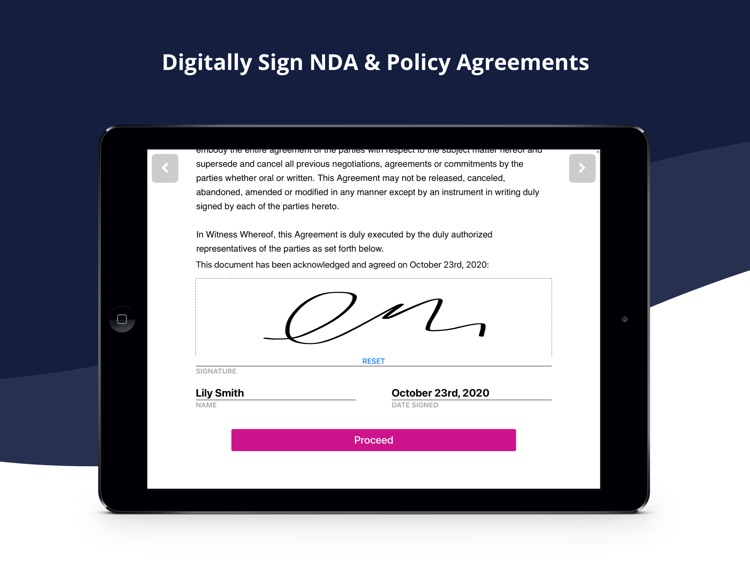 eReception Book Visitor App by MediaBase Direct Ltd