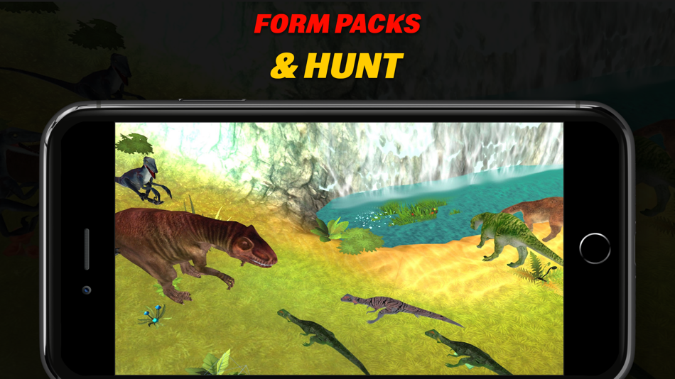 #4. Jurassic Dinosaur Online Sim (iOS) 由: AppForge Inc.