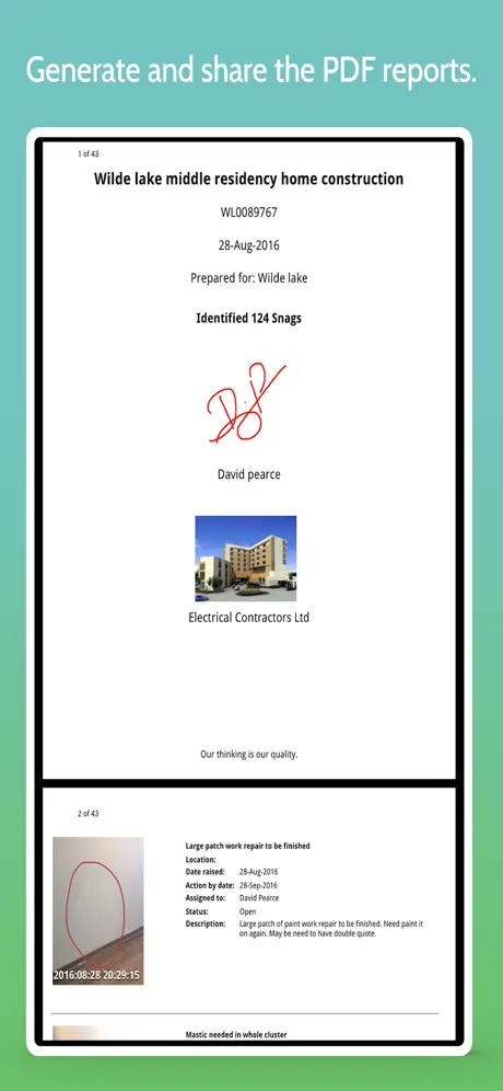 SnagID - Snagging and Defects