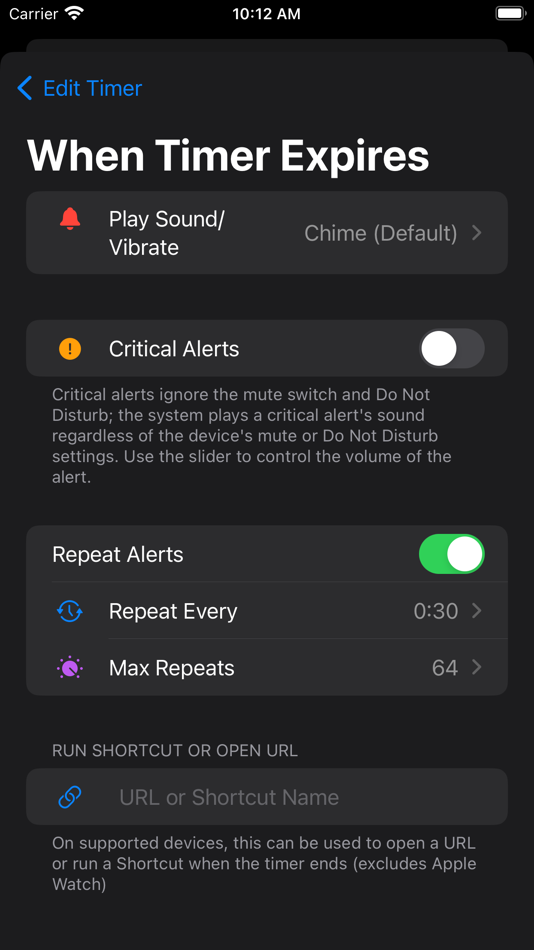 #10. Just Timers (iOS) Podle: Aaron Dippner