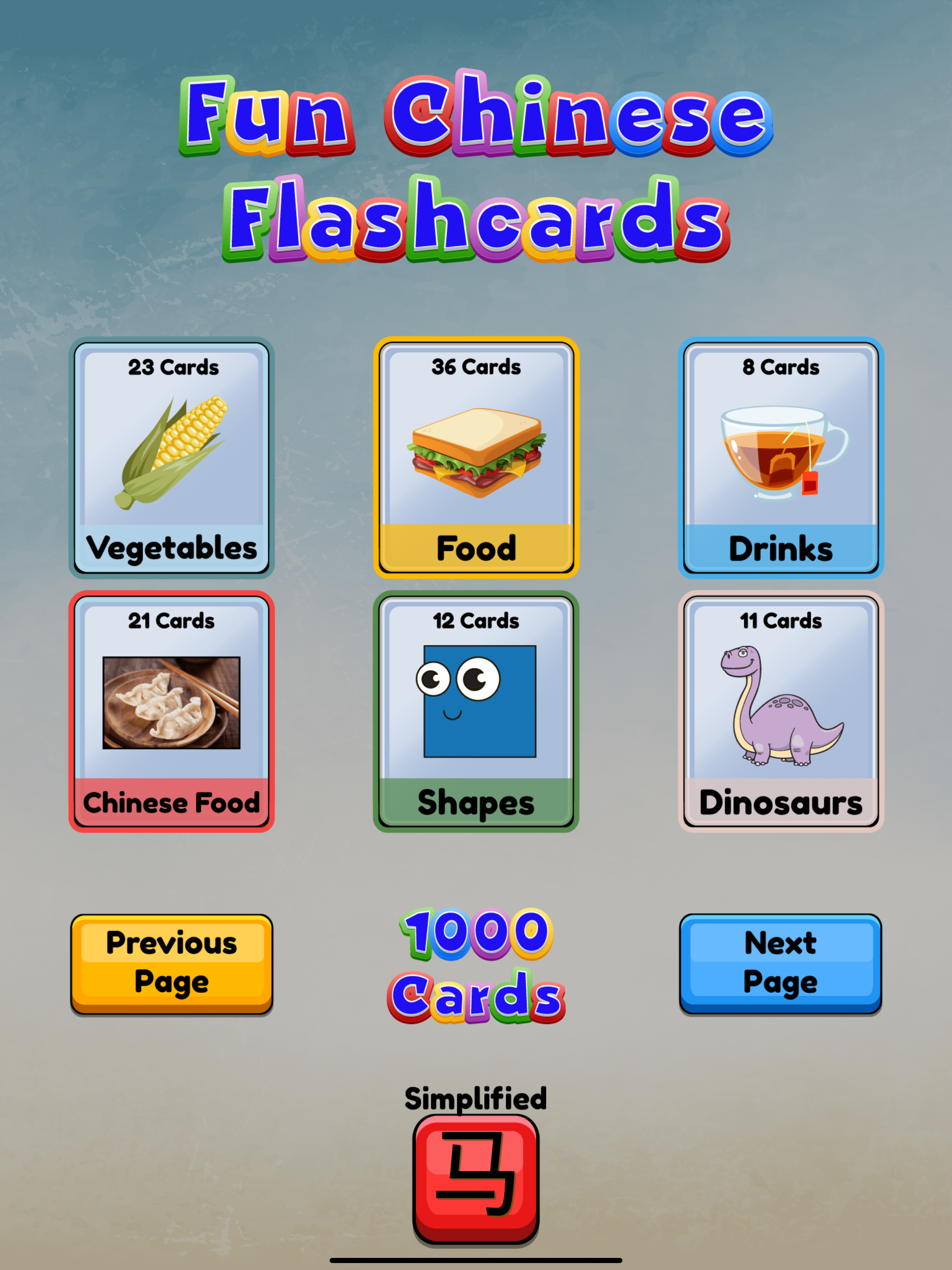 Fun Chinese Flashcards 2025