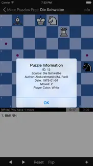 chess problems lite iphone screenshot 3