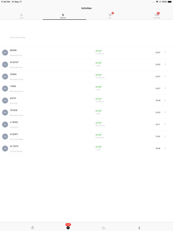 iGeoTrack iPad screenshot 2 - Business app