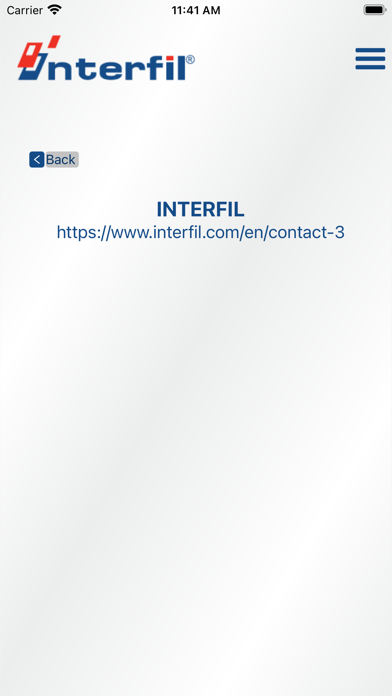 Interfil Screenshot