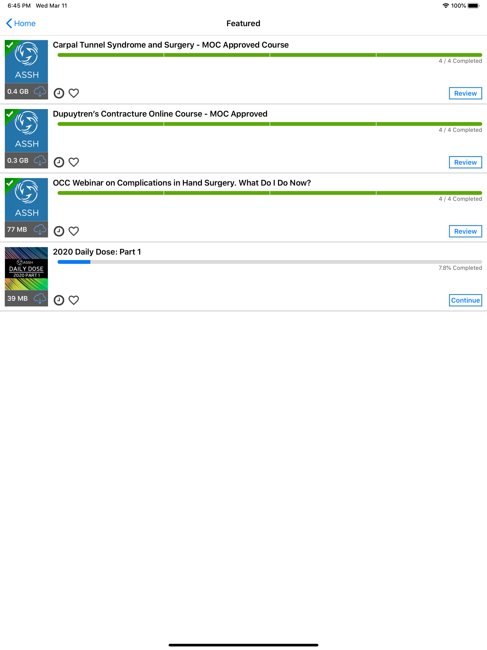 ASSH Exams screenshot 10