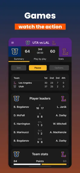 Game screenshot Basketball Legacy Manager 22 apk