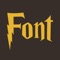 Install these great fonts in the style of the famous Harry Potter and use them in compatible applications such as: