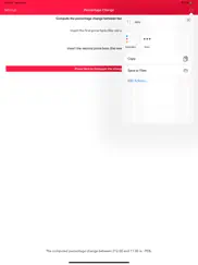 percentage change calculator ipad images 3