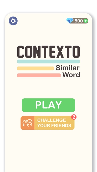 Contexto - Word Guess Screenshot