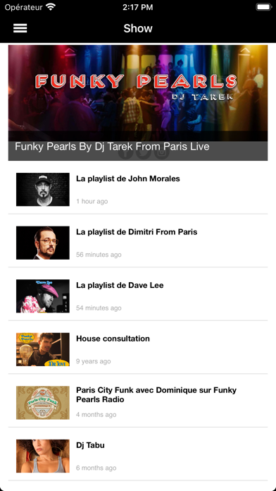 Radio Funk Funky Pearls Screenshot