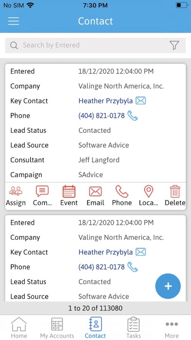 LeadMasterCRM Screenshot