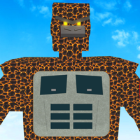 Crazy Lava Gorilla and Kaiju