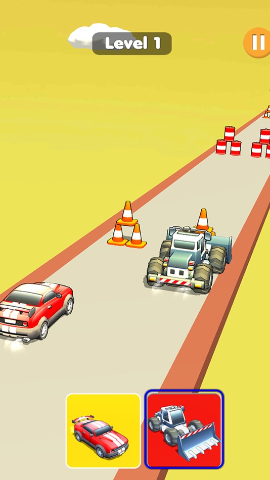 #1. Shape Shift Car Drive 3D (iOS) By: Muhammad Ali