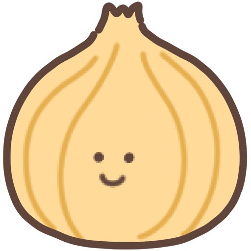 cutee onion sticker iOS App