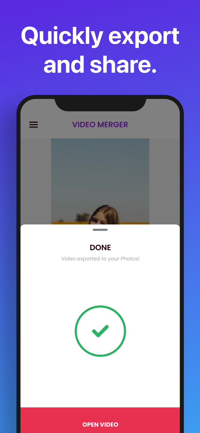Video Merger □ Combine Videos