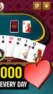 gin rummy ultra: card games iphone screenshot 2