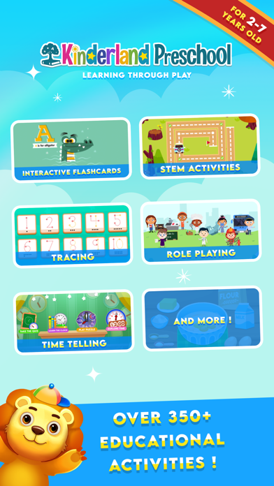 Kinderland: Kids Learning App Screenshot