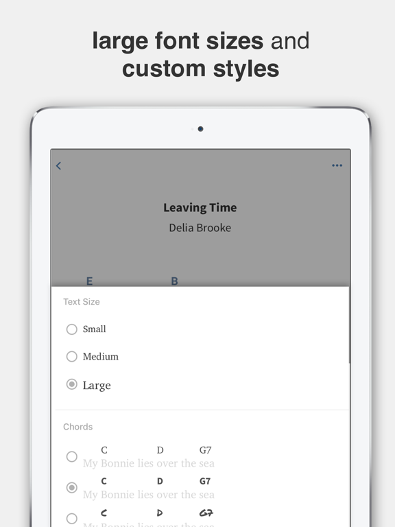 Guitar Tabs & Chords - TabBank iPad screenshot 5 - Music app