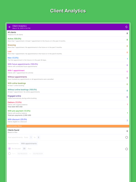 Bumpix: Appointment Scheduling iPad screenshot 6 - Business app