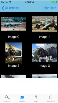 The Aviation Herald iphone resimleri 4