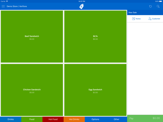 SalesPoint Point of Sale iPad screenshot 2 - Business app