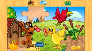 A farm animal jigsaw puzzle screenshot 2