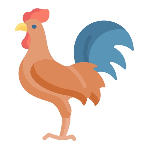 French Rooster Stickers icon