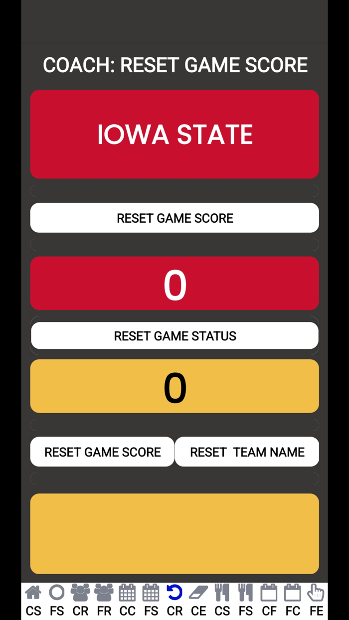 Iowa State Rugby Coaches App