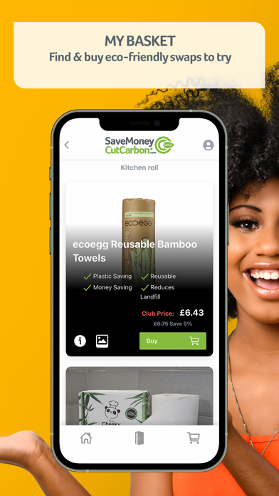 SaveMoneyCutCarbon App Screenshot