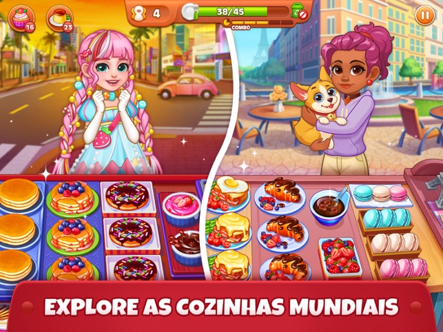 Cooking Max:Jogos de Cozinha na App Store