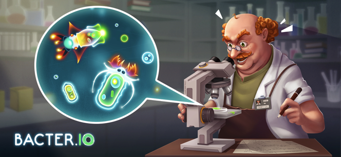 Bacter.io Evolution of Cells