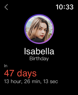 ‎Birthday Reminder Widget ++ 17 Screenshot