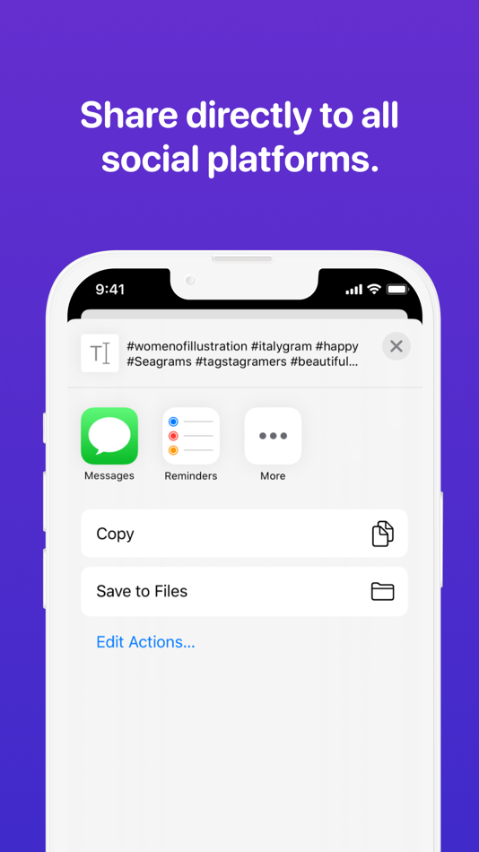 #3. Hashtag: AI Tag Generator (iOS) 由: Bench s.r.o.