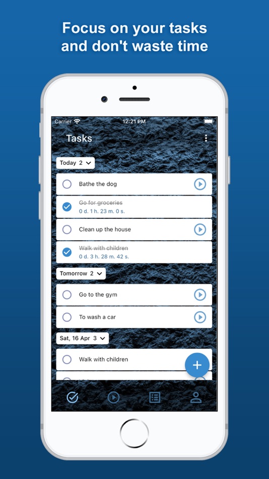 #1. TaskFocus: To-Do list, planner (macOS) Podle: Artem Denisov