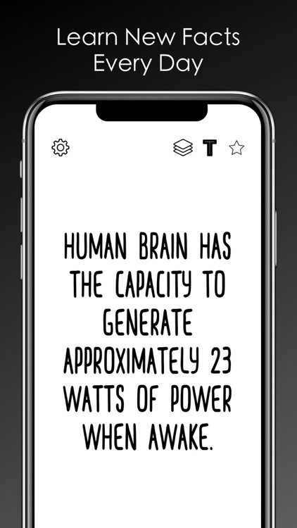 Daily Random Facts Widget 17