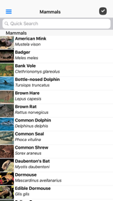 Collins British Wildlife screenshot